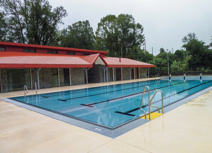 Une piscine flambant neuve à Salazie Une piscine flambant neuve à Salazie