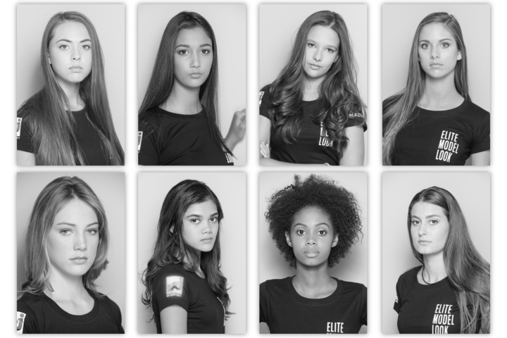 Les 8 finalistes Elite Model Look Reunion Island 2018