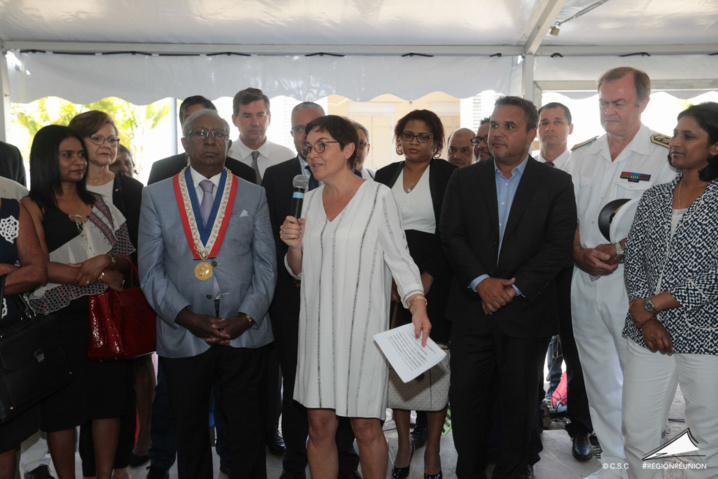 Annick Girardin, Ministre des Outre-Mer en visite à l’île de la Réunion Annick Girardin, Ministre des Outre-Mer en visite à l’île de la Réunion