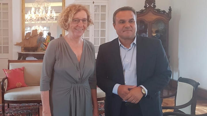 Didier Robert s'entretient avec Muriel Pénicaud Didier Robert s'entretient avec Muriel Pénicaud