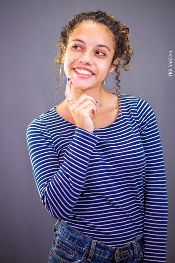 Laurence Nayagom, une beauté créole qui pétille Laurence Nayagom, une beauté créole qui pétille