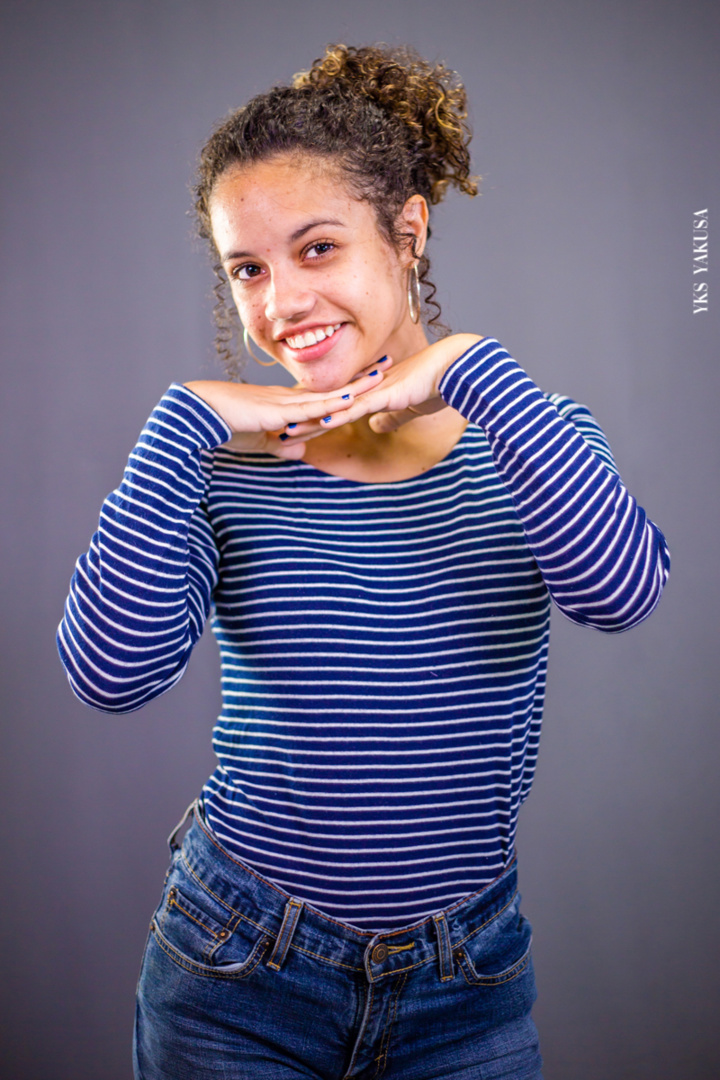 Laurence Nayagom, une beauté créole qui pétille Laurence Nayagom, une beauté créole qui pétille