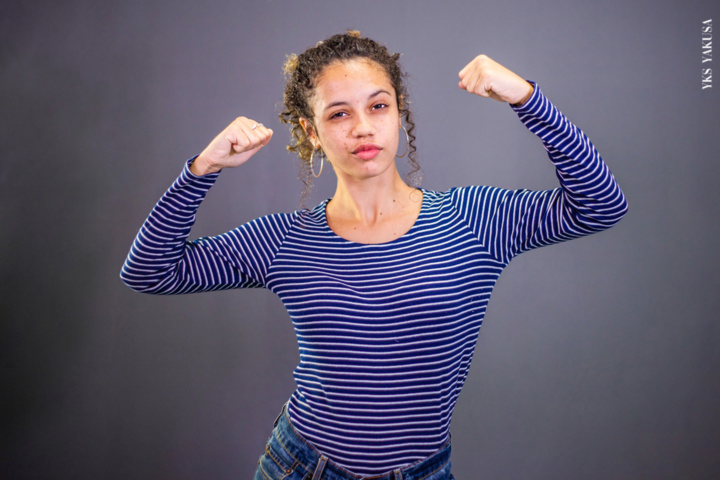 Laurence Nayagom, une beauté créole qui pétille Laurence Nayagom, une beauté créole qui pétille