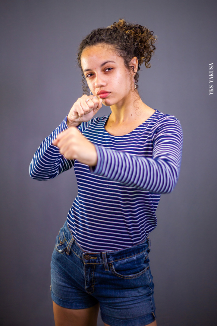 Laurence Nayagom, une beauté créole qui pétille Laurence Nayagom, une beauté créole qui pétille