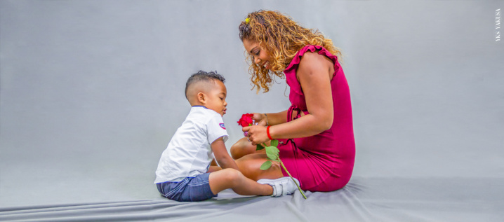 Satiavaty Evrin et son adorable petit Kenzo Satiavaty Evrin et son adorable petit Kenzo