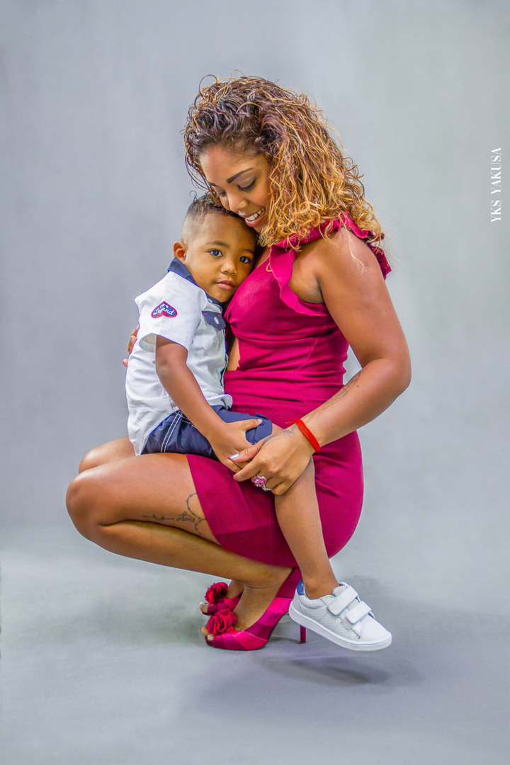 Satiavaty Evrin et son adorable petit Kenzo Satiavaty Evrin et son adorable petit Kenzo