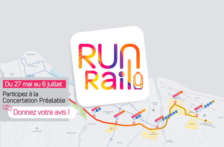 RunRail : L’Express Réunionnais, participez à la concertation préalable RunRail : L’Express Réunionnais, participez à la concertation préalable