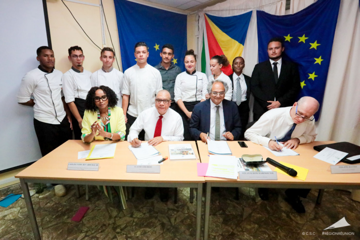 La Région Réunion soutient la formation des jeunes dans l’océan Indien La Région Réunion soutient la formation des jeunes dans l’océan Indien