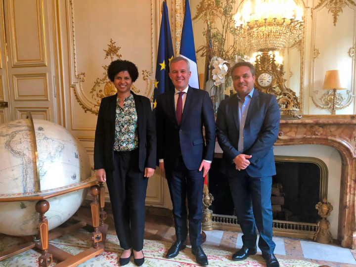 Didier ROBERT a rencontré François de RUGY Ministre de l’Écologie, du Développement durable et de l’Énergie
