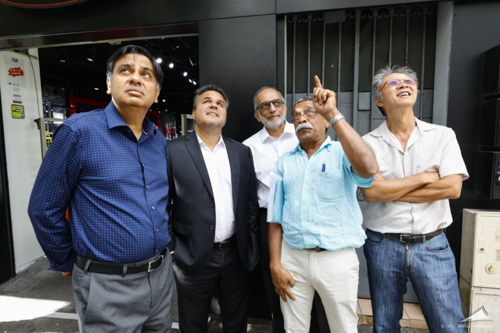 Visite de chantier de la Grande Mosquée de Saint Denis Visite de chantier de la Grande Mosquée de Saint Denis