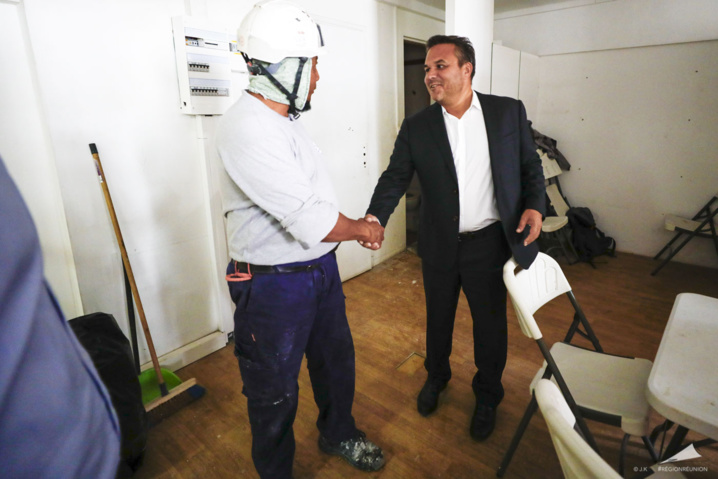 Visite de chantier de la Grande Mosquée de Saint Denis Visite de chantier de la Grande Mosquée de Saint Denis