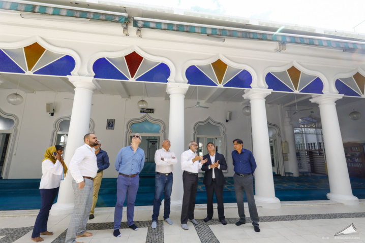 Visite de chantier de la Grande Mosquée de Saint Denis Visite de chantier de la Grande Mosquée de Saint Denis