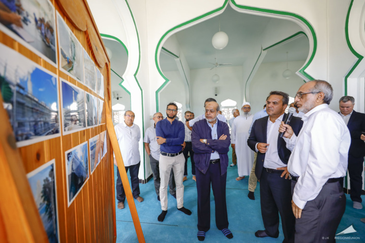 Visite de chantier de la Grande Mosquée de Saint Denis Visite de chantier de la Grande Mosquée de Saint Denis