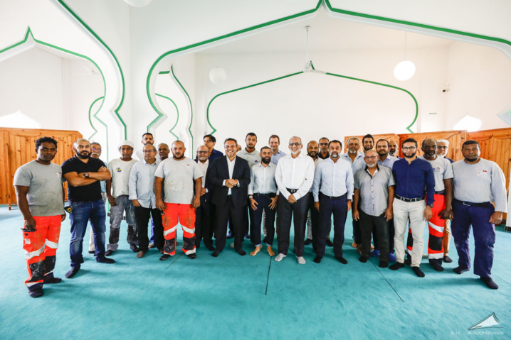 Visite de chantier de la Grande Mosquée de Saint Denis Visite de chantier de la Grande Mosquée de Saint Denis