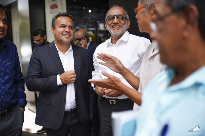 Visite de chantier de la Grande Mosquée de Saint Denis Visite de chantier de la Grande Mosquée de Saint Denis