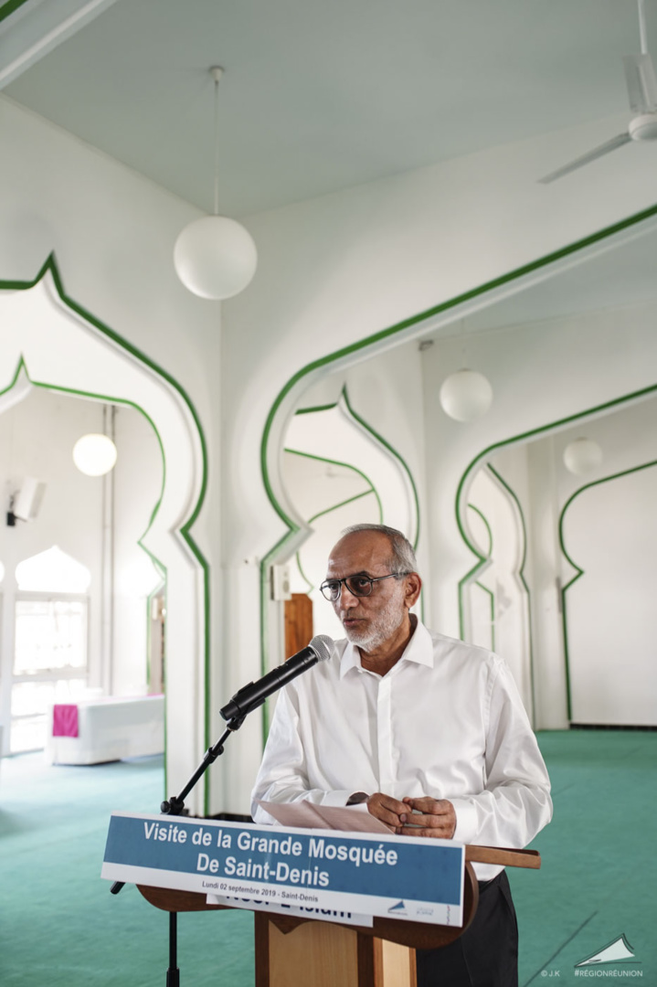 Visite de chantier de la Grande Mosquée de Saint Denis Visite de chantier de la Grande Mosquée de Saint Denis