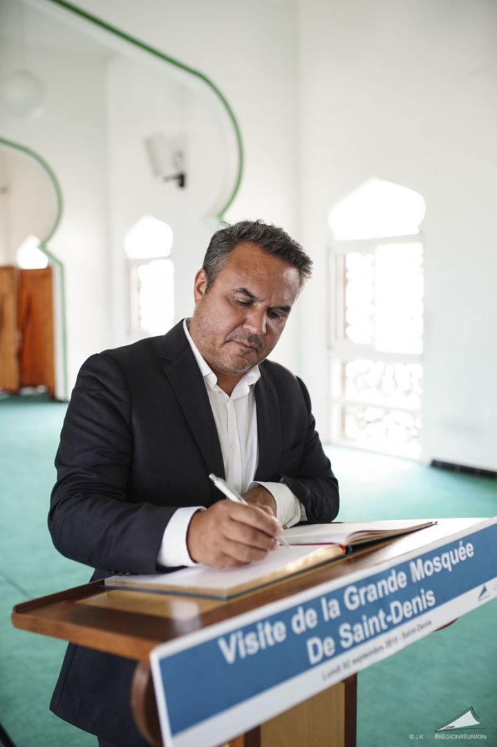 Visite de chantier de la Grande Mosquée de Saint Denis Visite de chantier de la Grande Mosquée de Saint Denis