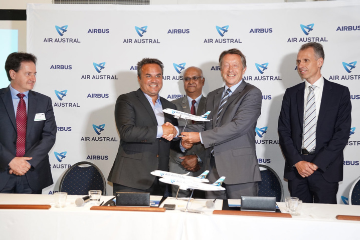 Air Austral renouvelle sa flotte avec trois nouveaux A220 Air Austral renouvelle sa flotte avec trois nouveaux A220