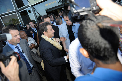 Sarkozy, le candidat vient d'arriver!