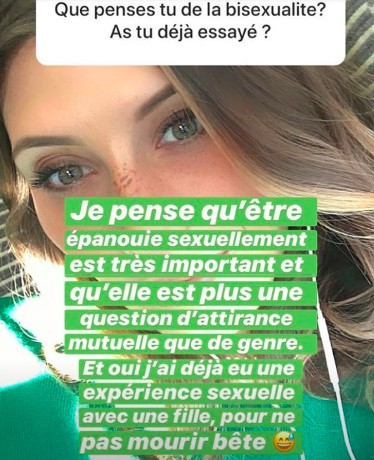 Miss France 2015 avoue avoir eu une expérience "avec une fille"