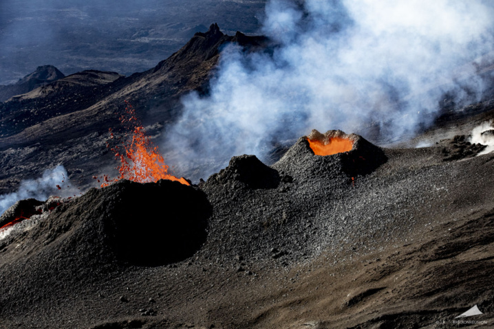 Le Piton de la Fournaise - 1ère éruption de l’année 2020 Le Piton de la Fournaise - 1ère éruption de l’année 2020