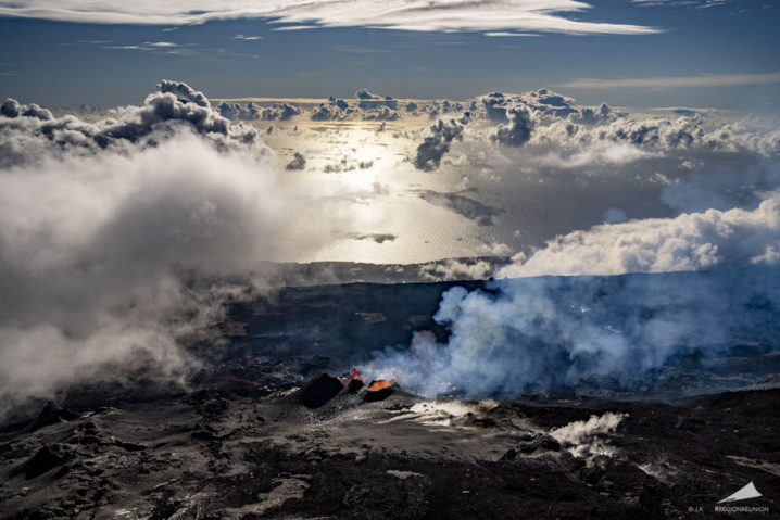 Le Piton de la Fournaise - 1ère éruption de l’année 2020 Le Piton de la Fournaise - 1ère éruption de l’année 2020