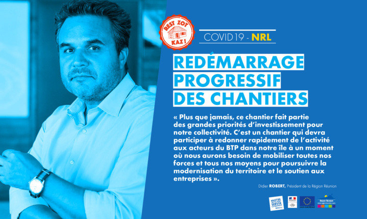 NRL : Redémarrage progressif des chantiers NRL : Redémarrage progressif des chantiers