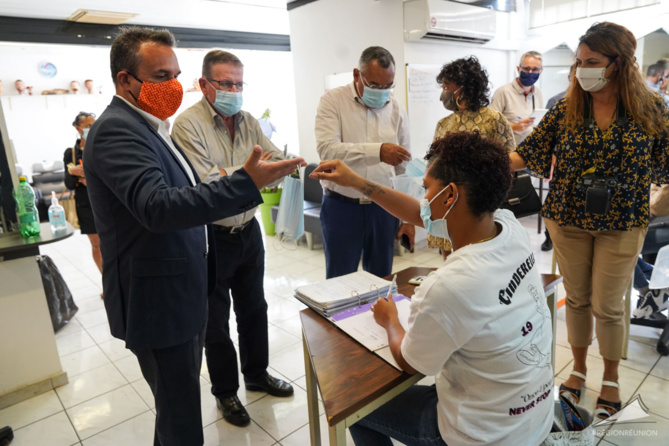 Rencontre avec les apprentis du CFA Léon Legros et remise de masques Rencontre avec les apprentis du CFA Léon Legros et remise de masques