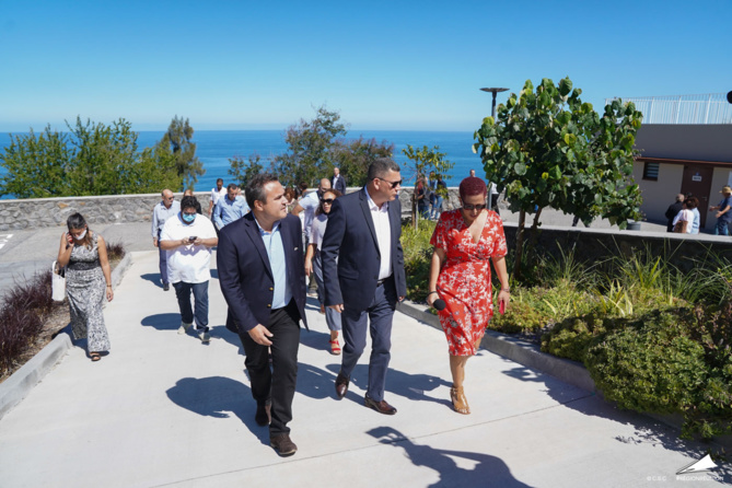 Visite d’équipements aux Avirons Visite d’équipements aux Avirons