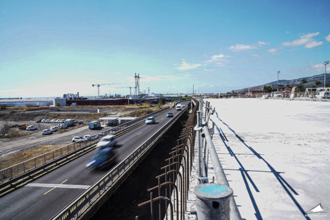 Visite du Nouveau Pont de la Rivière des Galets Visite du Nouveau Pont de la Rivière des Galets