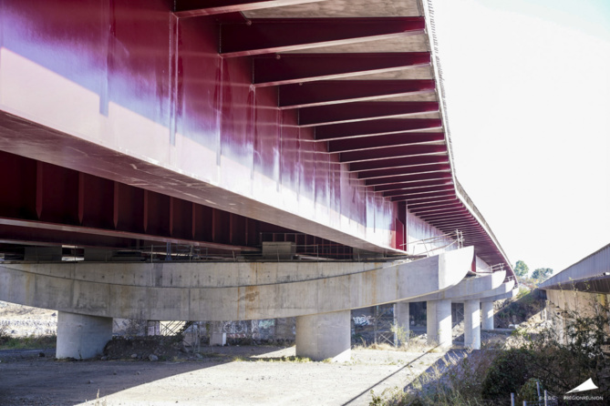 Visite du Nouveau Pont de la Rivière des Galets Visite du Nouveau Pont de la Rivière des Galets