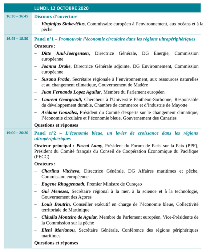 La Réunion et L’Europe "Ensemble pour un avenir durable "