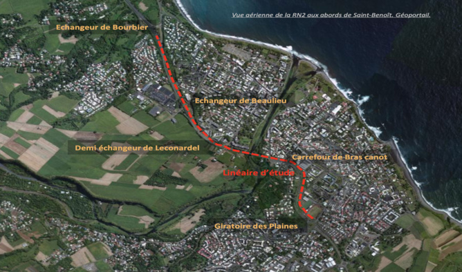 Réaménagement de la RN2 à Saint-Benoit - Concertation préalable du public Réaménagement de la RN2 à Saint-Benoit - Concertation préalable du public