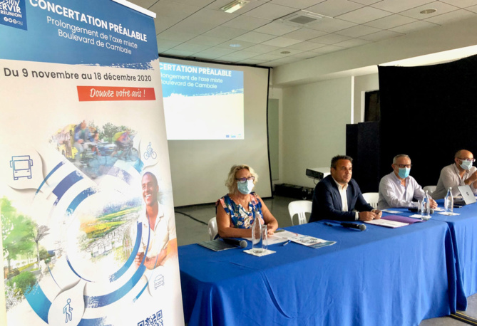Lancement de la concertation préalable : Prolongement de l’axe mixte - Boulevard de Cambaie - Saint-Paul Lancement de la concertation préalable : Prolongement de l’axe mixte - Boulevard de Cambaie - Saint-Paul