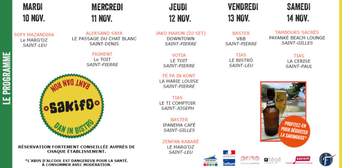 La Région Réunion partenaire du Sakifo !