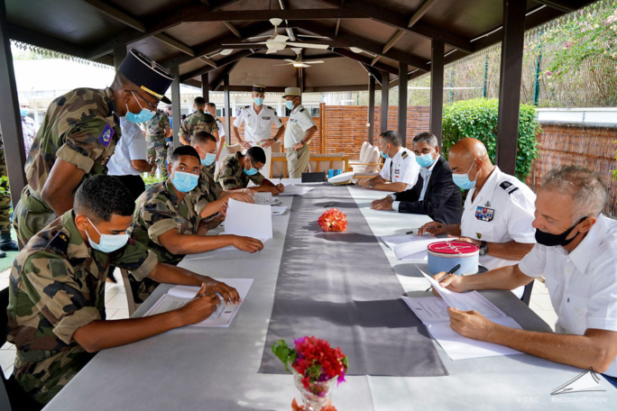 RSMA-R : cérémonie de parrainage des volontaires du bac pro numérique RSMA-R : cérémonie de parrainage des volontaires du bac pro numérique