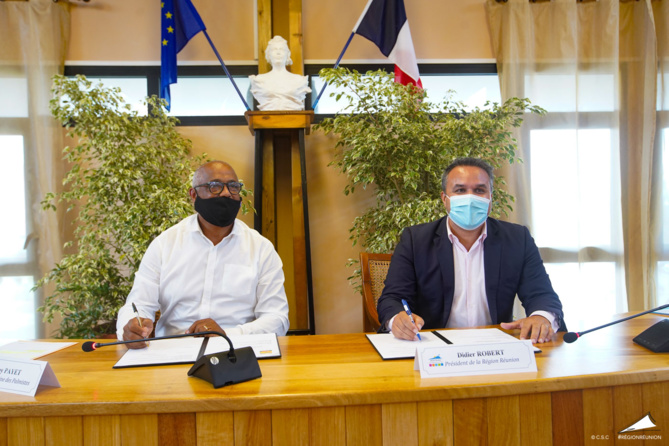 Les chantiers et les projets à La Plaine des Palmistes Les chantiers et les projets à La Plaine des Palmistes