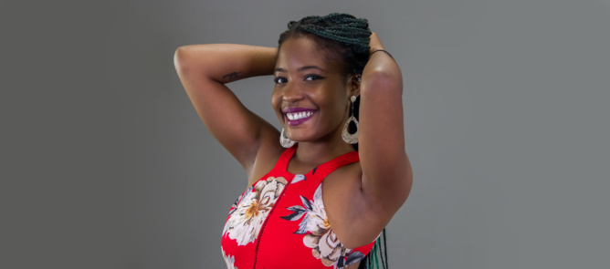 Drynscha Hebreu : " Je suis une femme black et fière de l’être! " Drynscha Hebreu : " Je suis une femme black et fière de l’être! "