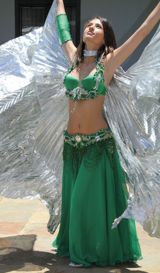 Emmanuelle Cazanove, danseuse orientale