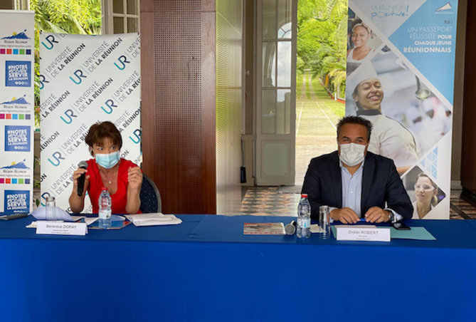 Didier Robert défend l’équité pour les étudiants réunionnais Didier Robert défend l’équité pour les étudiants réunionnais