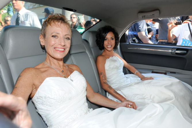 Félicitations aux mariées !