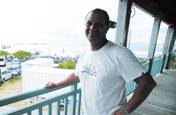 Eric Sparton, président du surf