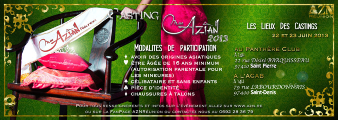 Castings Miss Azian 2013