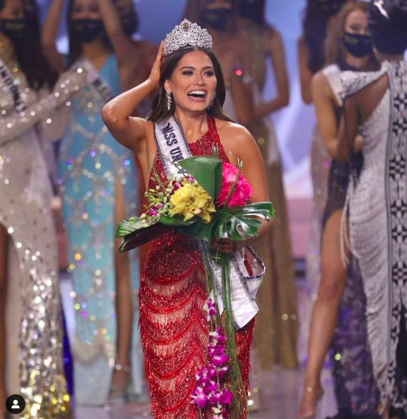Miss Mexique, Andrea Meza, couronnée Miss Univers 2021