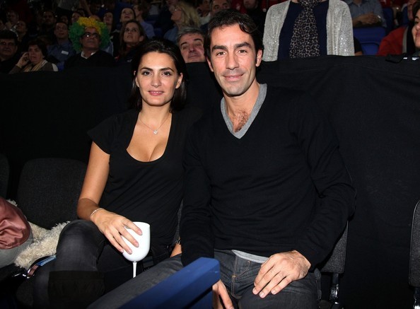 Robert Pirès et sa femme Jessica à La Réunion