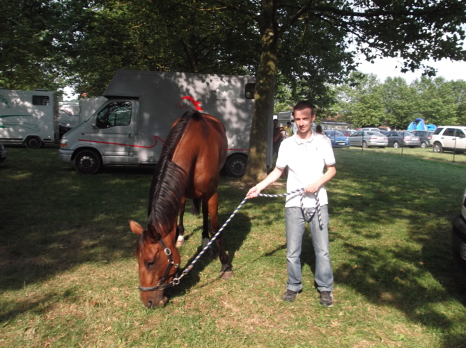 Dans les écuries de l'hippodrome de Montier - en - Der