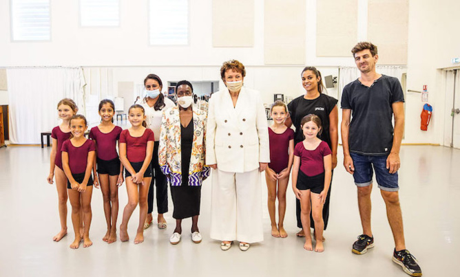 Visite du CRR par la Ministre de la Culture Visite du CRR par la Ministre de la Culture