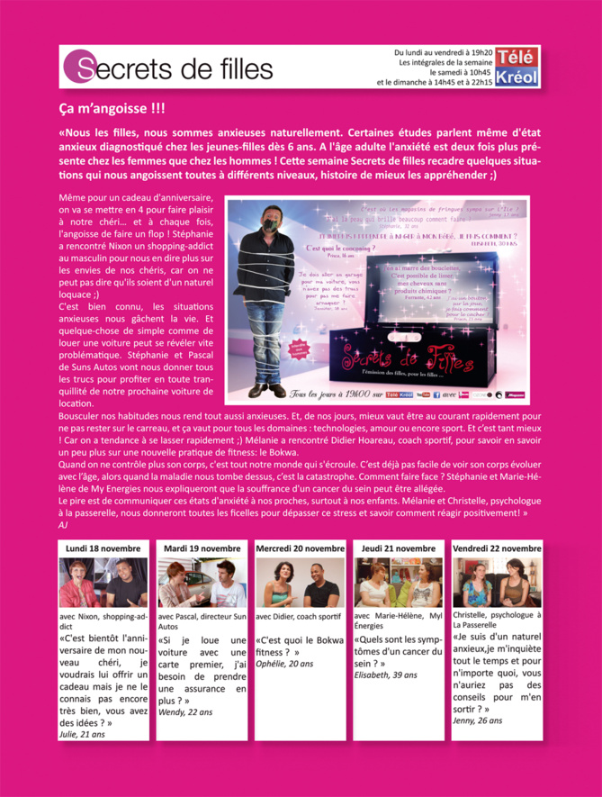 Secret de filles! Secret de filles!