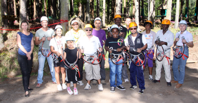 Accrobranche, une activité "en l'air"! Accrobranche, une activité "en l'air"!