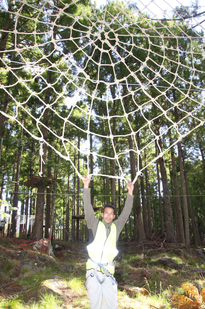 Accrobranche, une activité "en l'air"!